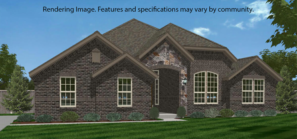 Twin Pines Community | Rendering Image | Altura Homes | DFW Home Builder